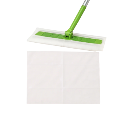 Wegwerpdoekjes voor vloermop voor snel en hygiënisch schoonmaken van vloeren binnen