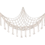 Opbergnet voor knuffels met 3 haken – 120 cm