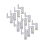 Led-kastverlichting voor scharnieren met automatische activering – 10 st.