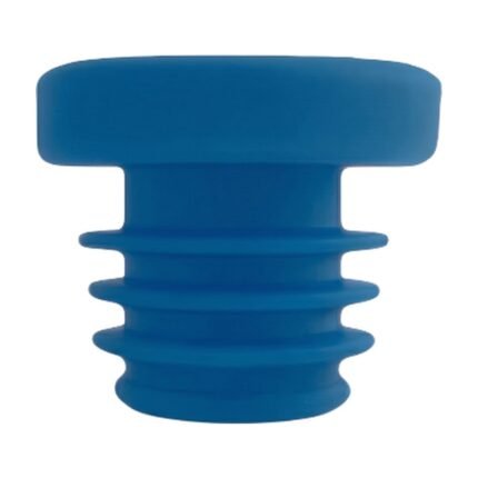 Siliconen Flessenstoppers in Blauw en Zwart voor Strak Afsluiten en Versere Inhoud