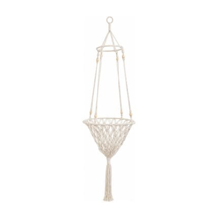 Hangende macramé kattenhangmat voor binnen